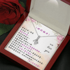 真摯之星項鍊 - 最幸福的人 _ 送給老婆一個美好的浪漫回憶 - 正面展示LED禮盒開箱細節，做工細膩、心意滿滿的儀式感禮物