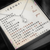 真摯之星項鍊 - 老婆妳辛苦了 _ 送給老婆一個美好的浪漫回憶 - 經典真摯情感項鍊禮盒 首選推薦