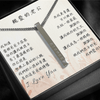 心語刻字項鍊 - 謝謝你做我們孩子的爸